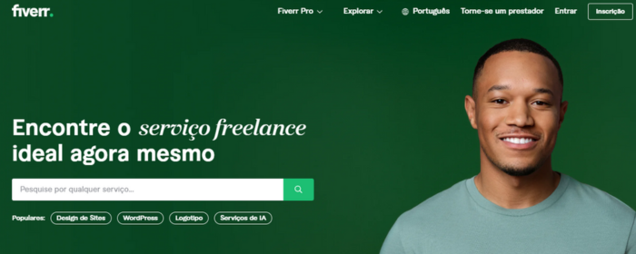 Como trabalhar de freelancer na plataforma Fiverr?