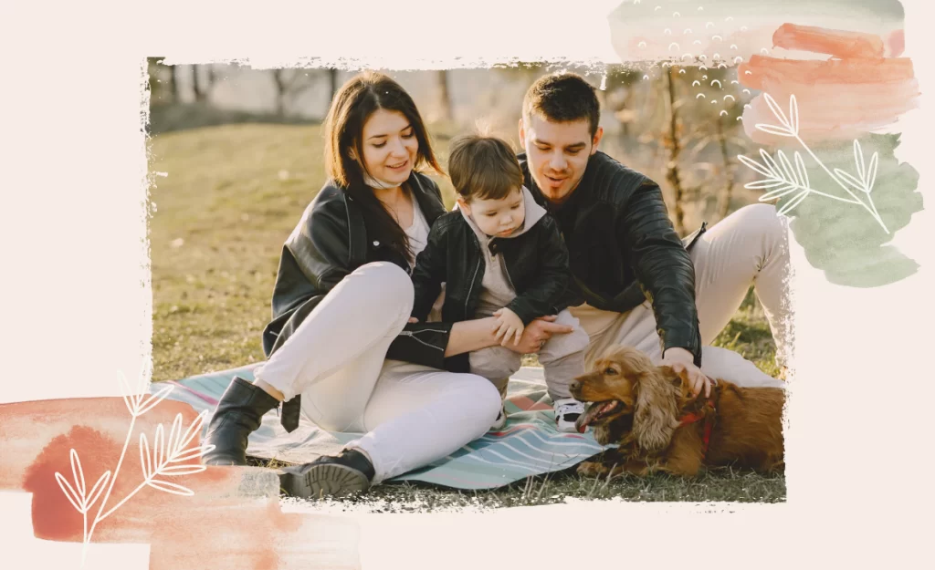 Família aproveitando um dia ensolarado ao ar livre, símbolo da liberdade financeira conquistada sem necessidade de investimentos.
