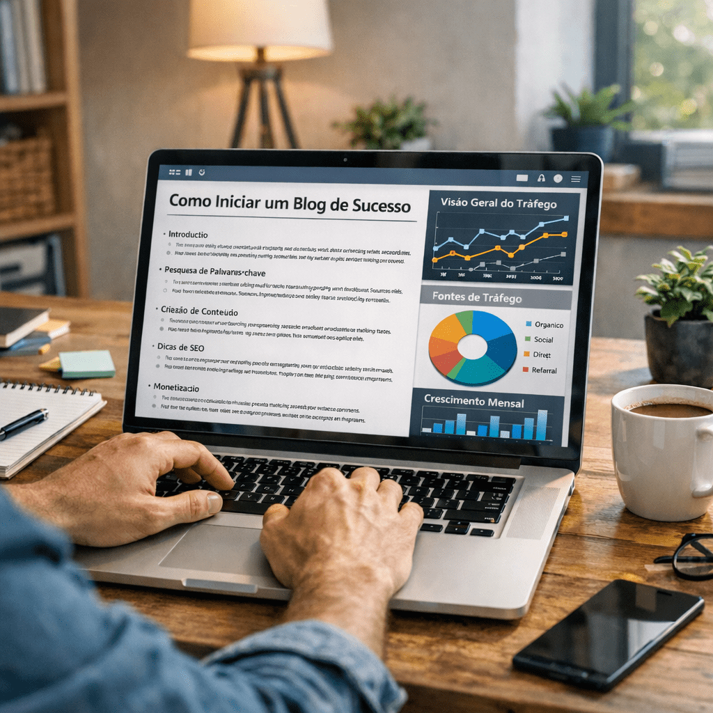 Criar blog para trabalhar pela internet