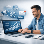 Como trabalhar pela internet e construir uma renda real com marketing digital