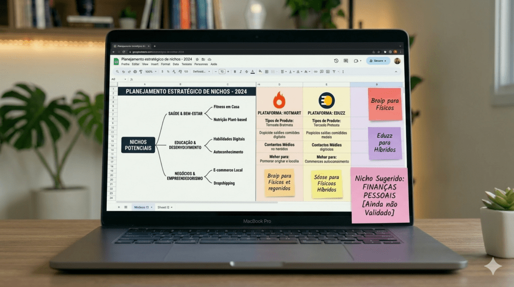Escolha de nicho para afiliado iniciante trabalhar pela internet