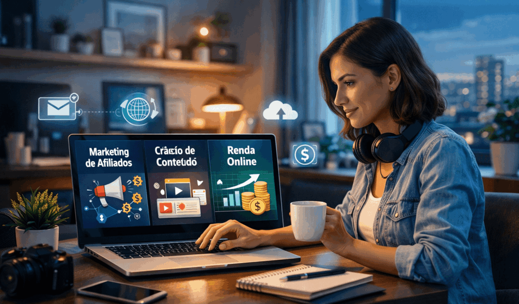 Formas de trabalhar pela internet usando ferramentas digitais e marketing online