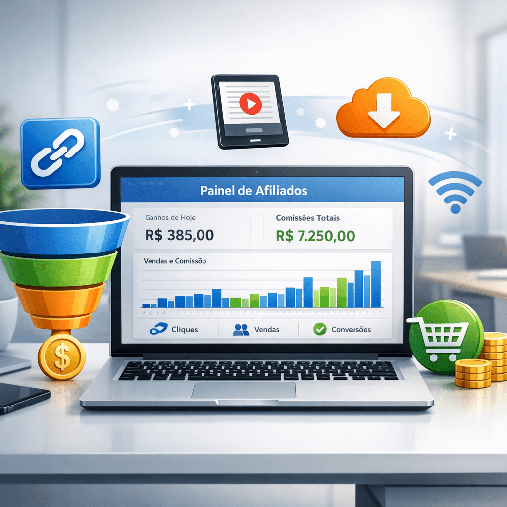 Como trabalhar pela internet com marketing de afiliados como porta de entrada