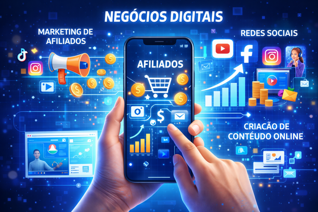 Modelos de negócio para trabalhar pela internet pelo celular e ganhar dinheiro online