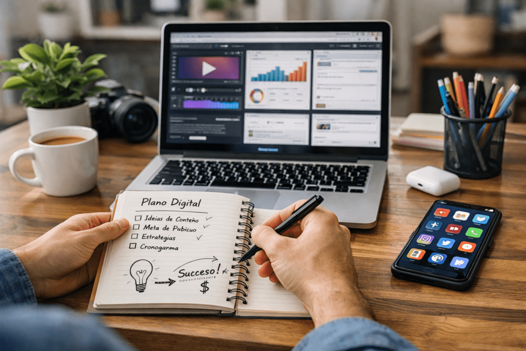 Planejamento trabalho digital