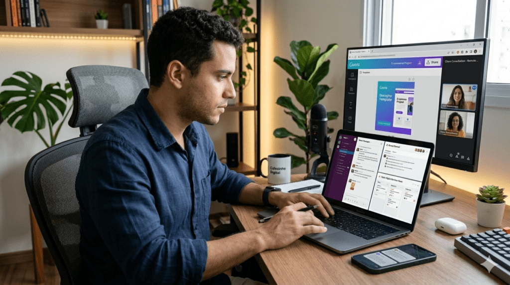 Serviços digitais pela internet