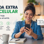 Ideias de renda extra no celular, mostrando smartphone e apps de renda digital.
