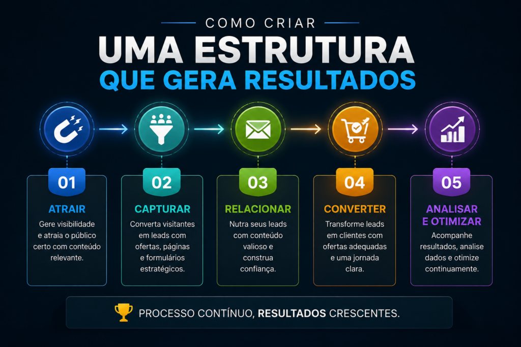 Estrutura para resultados online